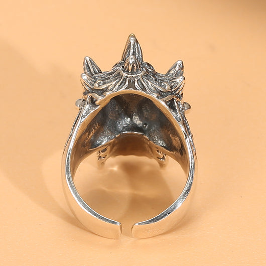 Anillo de Calavera Personalizado Abierto para Hombre - Image 4