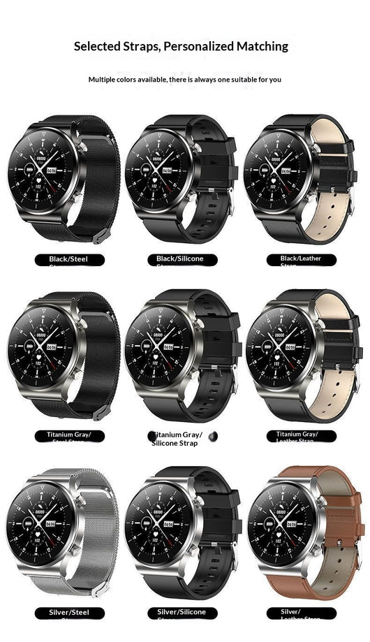 Reloj Inteligente Deportivo con Llamadas Bluetooth, Monitor de Frecuencia Cardíaca y Glucosa - Image 18