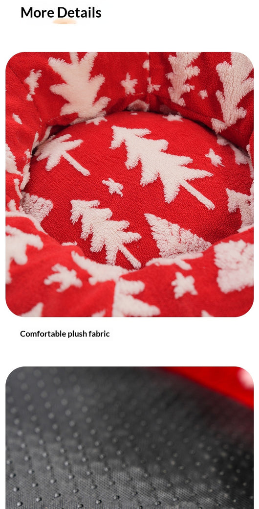 Túnel Árbol de Navidad con Cama para Gatos - Nido Flanela - Image 14