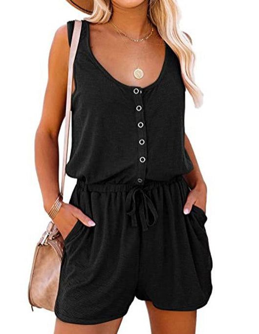 Jumpsuit Suelto para Mujer con Cintura Ajustable - Diseño Moderno y Versátil - Image 3