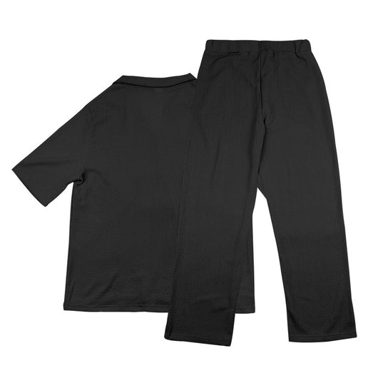 Traje Ejecutivo de Manga Corta con Solapa y Pantalón - Image 30