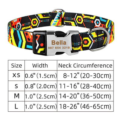 Collar Ajustable para Perro con Placa de Identificación Grabada Personalizada - Image 5