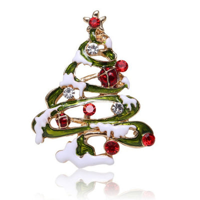 Broche Navideño Campana con Diamantes de Aleación - Image 13