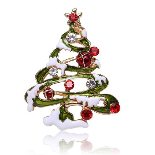 Broche Navideño Campana con Diamantes de Aleación - Image 13
