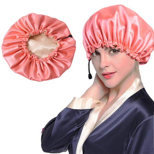 Gorro de Ducha Sedoso Dual-uso para Baño y Tratamientos - Image 4