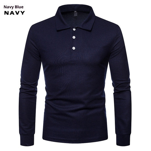 Camisa Casual de Manga Larga Slim Fit con Cuello de Color - Image 13