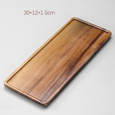 Bandeja de Té Rectangular en Madera Maciza - Image 15