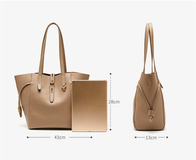 Bolso de Cuero para Mujer - Cartera Versátil de Hombro - Image 9