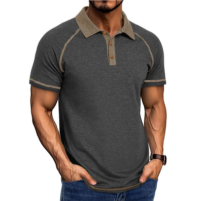 Polo Clásico de Manga Corta para Hombre - Camiseta Bottoming - Image 18