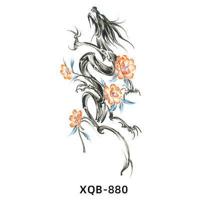 Tatuaje Temporal de Flores Resistente al Agua para Hombre y Mujer - Image 6