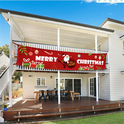 Decoraciones Navideñas: Cortinas, Banderas y Adornos Colgantes - Image 5