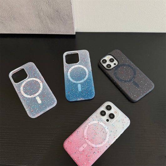 Funda Magnética de Silicona Líquida con Degradado de Colores - Image 3