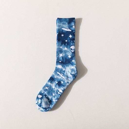 Calcetines Tie Dye Calavera Estrellada - Image 15