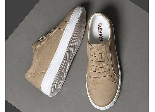 Zapatillas Deportivas Blancas para Hombre con Suela Elevada y Altura Aumentada - Image 15