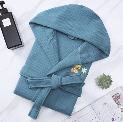 Bata de Baño Infantil con Diseños de Dibujos Animados - Toalla de Baño Wearable para Niños y Niñas - Image 4