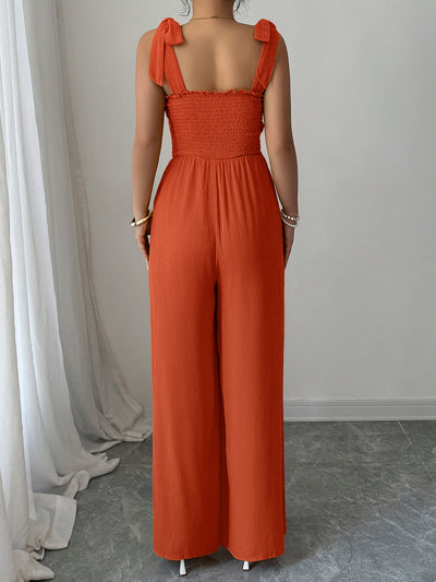 Jumpsuit Elegante de Cintura Alta con Pantalón Ancho - Image 14