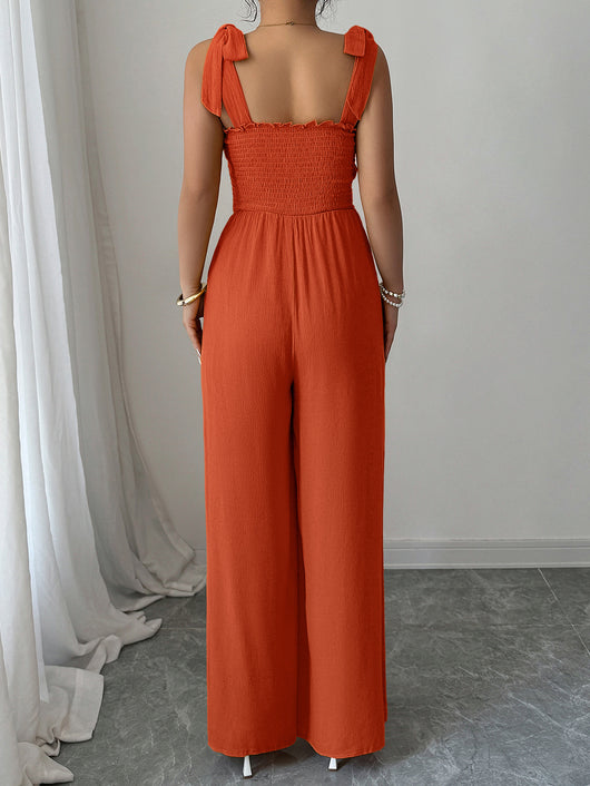 Jumpsuit Elegante de Cintura Alta con Pantalón Ancho - Image 14