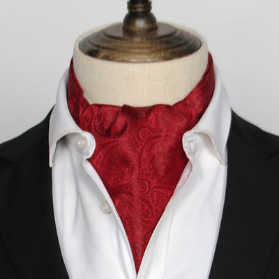 Camisa de Seda Estilo Vintage Británico con Pañuelo - Image 14