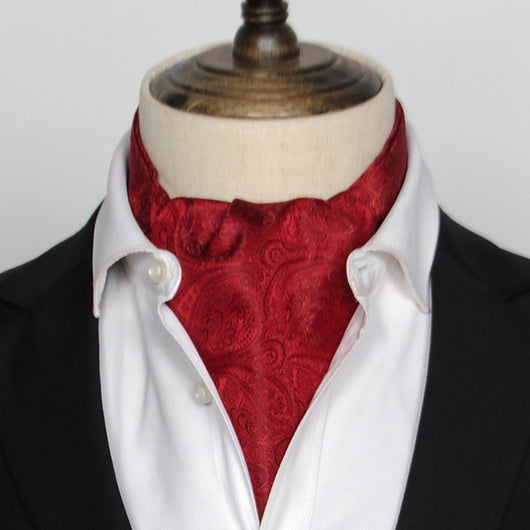 Camisa de Seda Estilo Vintage Británico con Pañuelo - Image 14