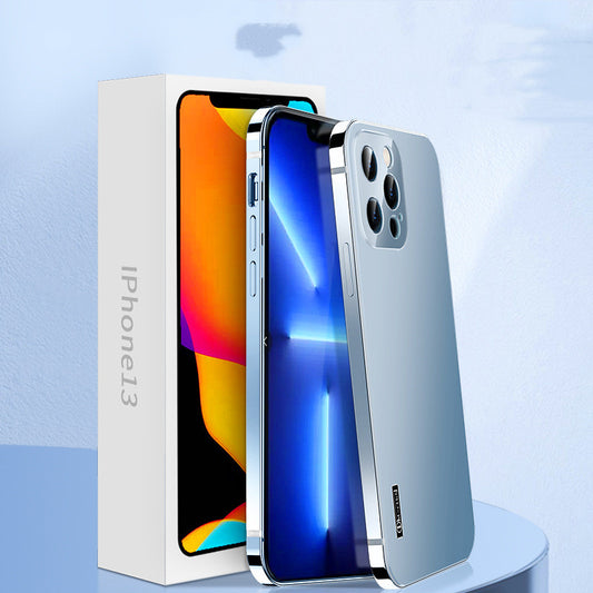 Funda de Teléfono en Acero Inoxidable Acabado Original Máquina
