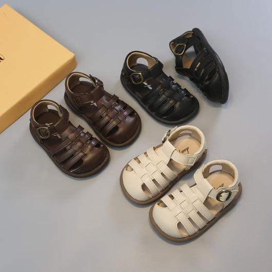 Sandalias Tejidas para Niñas - Zapatos Infantiles Romanos con Diseño Calado - Image 24