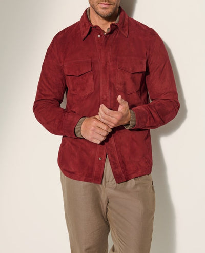 Chaqueta Noah de Gamuza para Hombre - Abrigo Elegante y Versátil - Image 7