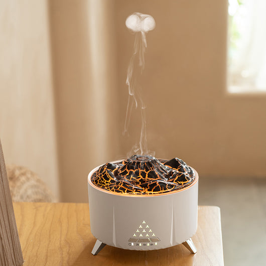 Difusor Ultrasónico Aroma Fuego con Humidificador, Altavoz Bluetooth y Ruido Blanco - Image 4