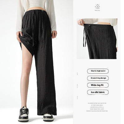 Pantalones de Maternidad Verano Cintura Ajustable Rectos y Cómodos - Image 4