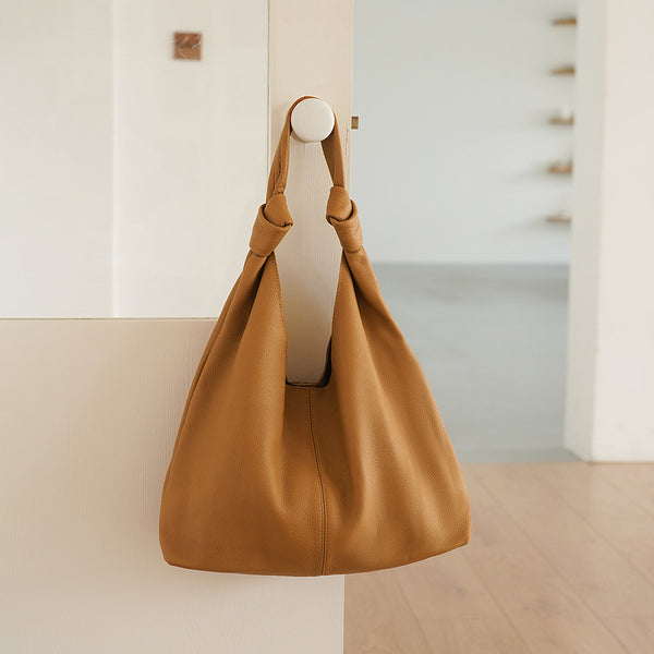 Bolso de Cuero Genuino para Mujer - Bolsa de Hombro Elegante y Funcional