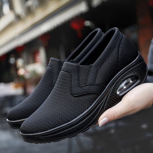 Zapatillas Deportivas Casuales para Mujer Flying Weaving con Suela Suave y Transpirable - Image 21