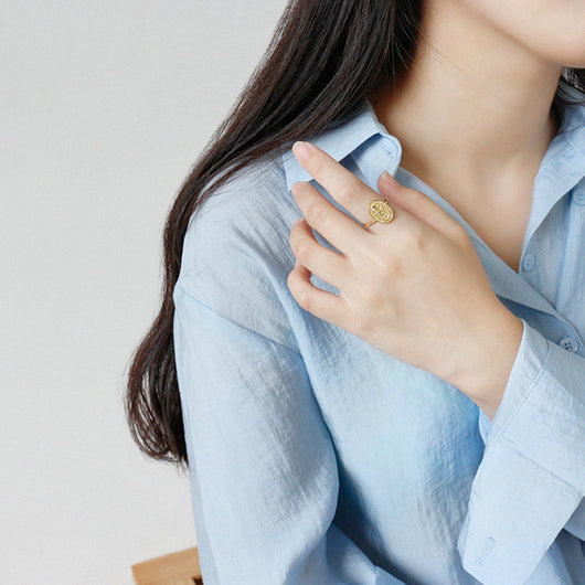 Anillo de Moda Minimalista Europeo Ajustable para Mujer - Image 9