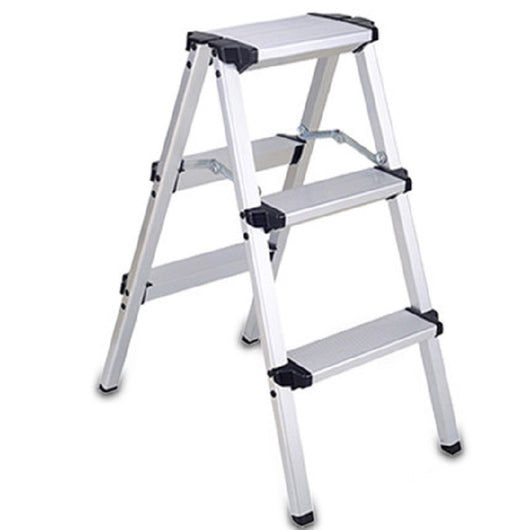 Escalera Taburete Plegable de Aluminio Doble Cara - Image 3