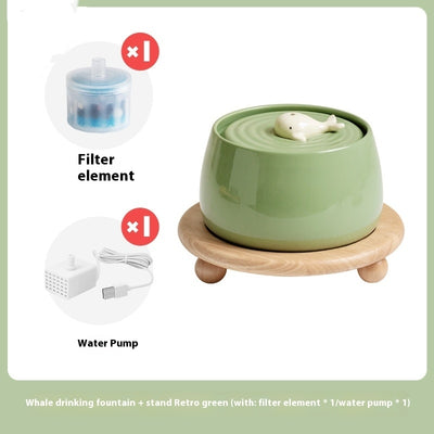 Fuente Automática de Agua Circulante para Gatos con Filtro Cerámico - Image 9
