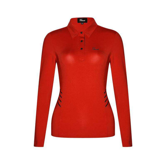 Polo de Golf Manga Larga Mujer Otoño Invierno - Transpirable y Secado Rápido - Image 2
