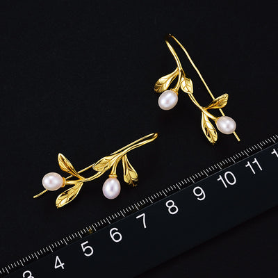 Aretes de Perla Natural Moye Dew - Image 10
