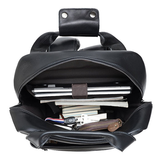 Mochila de Cuero para Viajes y Negocios - Image 3