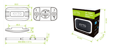 Monitor de Frecuencia Cardíaca Bluetooth con Banda Pectoral Inteligente Impermeable - Image 11