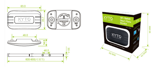 Monitor de Frecuencia Cardíaca Bluetooth con Banda Pectoral Inteligente Impermeable - Image 11