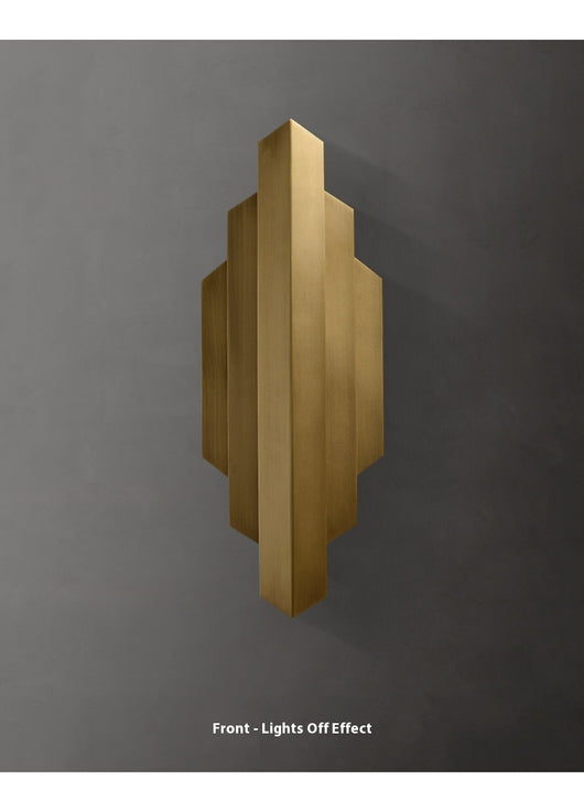 Lámpara de Pared Vintage en Cobre con Diseño Ornamental - Image 13