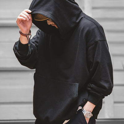Sudadera Oversize Retro con Capucha y Abertura en Dobladillo - Image 7
