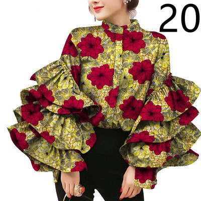 Camiseta Estampada con Volantes para Mujer - Ideal para Diario - Image 16