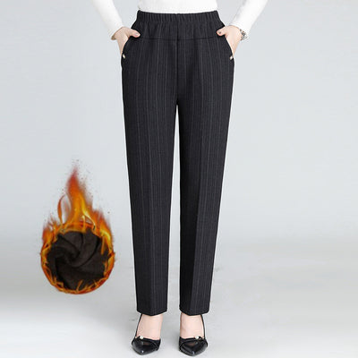 Pantalones Rectos Talla Grande para Adultos Mayores - Corte Holgado y Tela Gruesa - Image 6