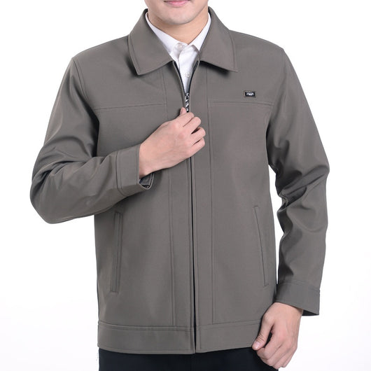 Chaqueta Casual de Otoño para Hombre Maduro - Image 8
