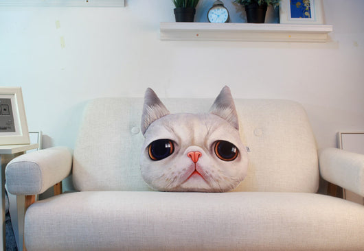 Almohada Gato de Peluche para Sofá y Cama - Image 12