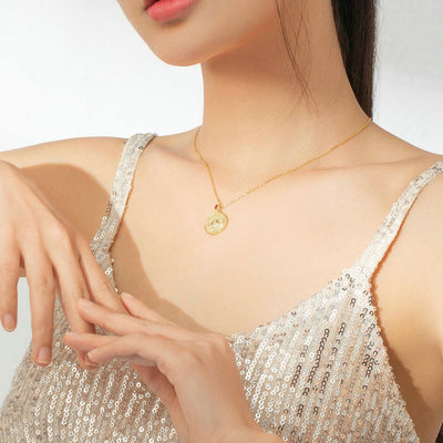 Collar de Oro Laminado con Elefante Grabado - Joya para Amantes de Animales