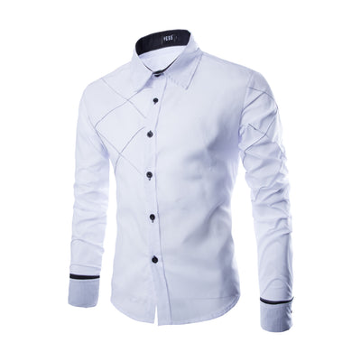 Camisa Casual de Cuadros para Hombre Manga Larga - Image 21