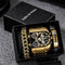 Reloj de Acero Multihuso con Esfera Grande para Hombre