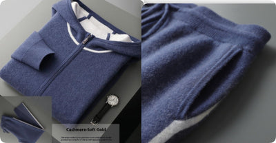 Traje Casual Holgado con Capucha y Corte Entallado para Hombre - Image 19