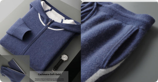 Traje Casual Holgado con Capucha y Corte Entallado para Hombre - Image 19