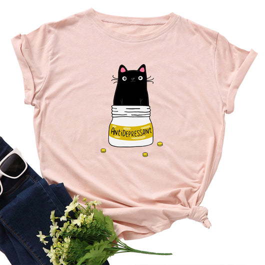 Camiseta Básica Mujer Cuello Redondo Manga Corta 100% Algodón - Image 17